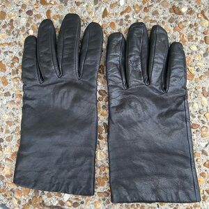 Men's Black Leather Gloves